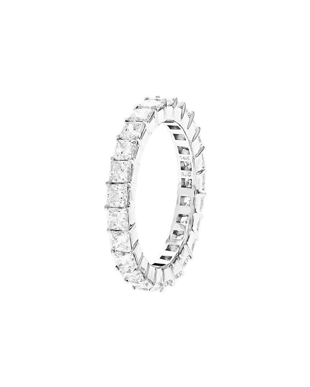 Amairah White 14K 4.00 Ct. Tw. Lab-Grown Diamond Eternity Ring
