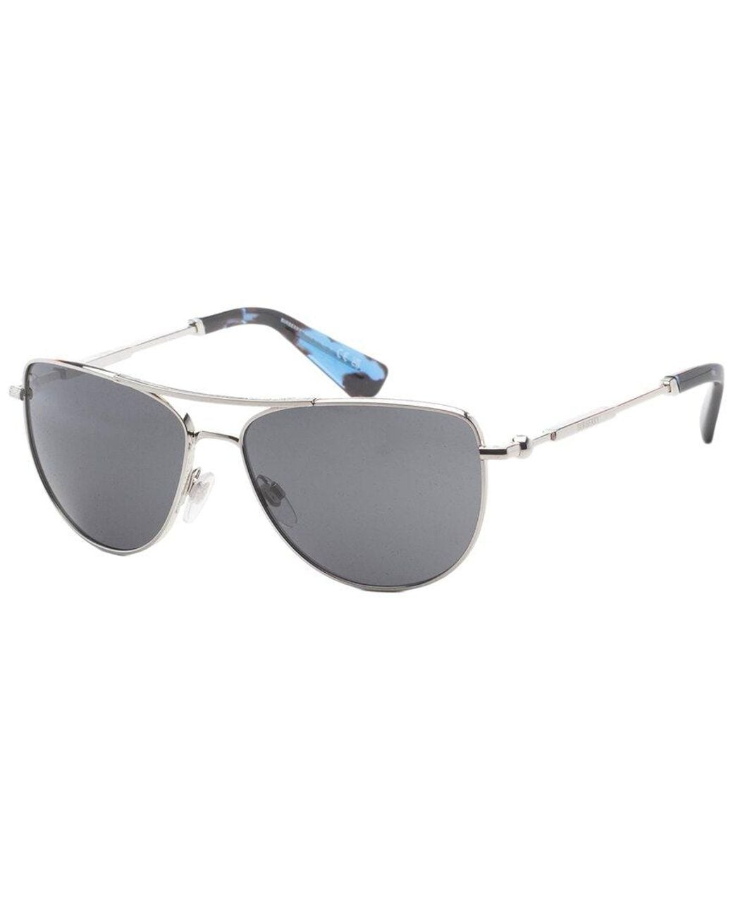 Burberry Metallic Be3149 60Mm Sunglasses