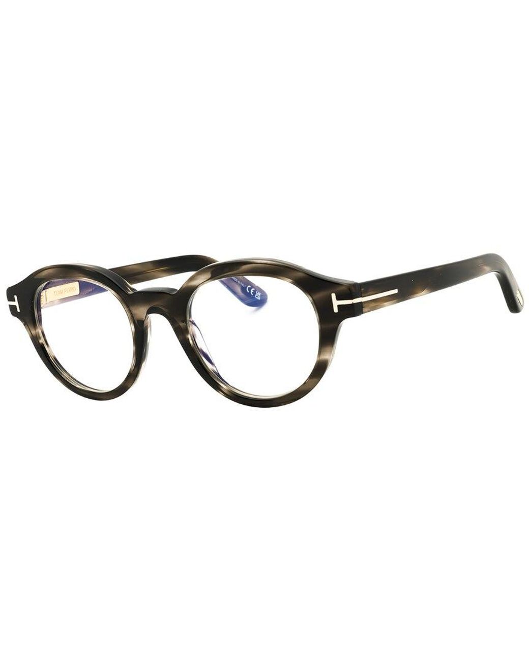 Tom Ford Black 49Mm Optical Frames for men