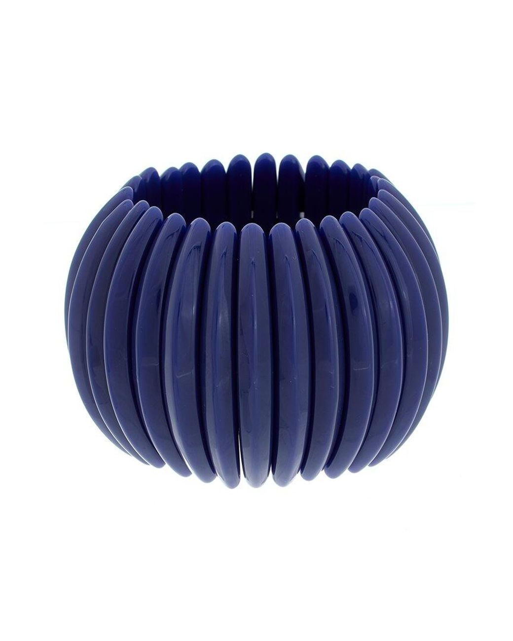 Kenneth Jay Lane Blue Stretch Bracelet