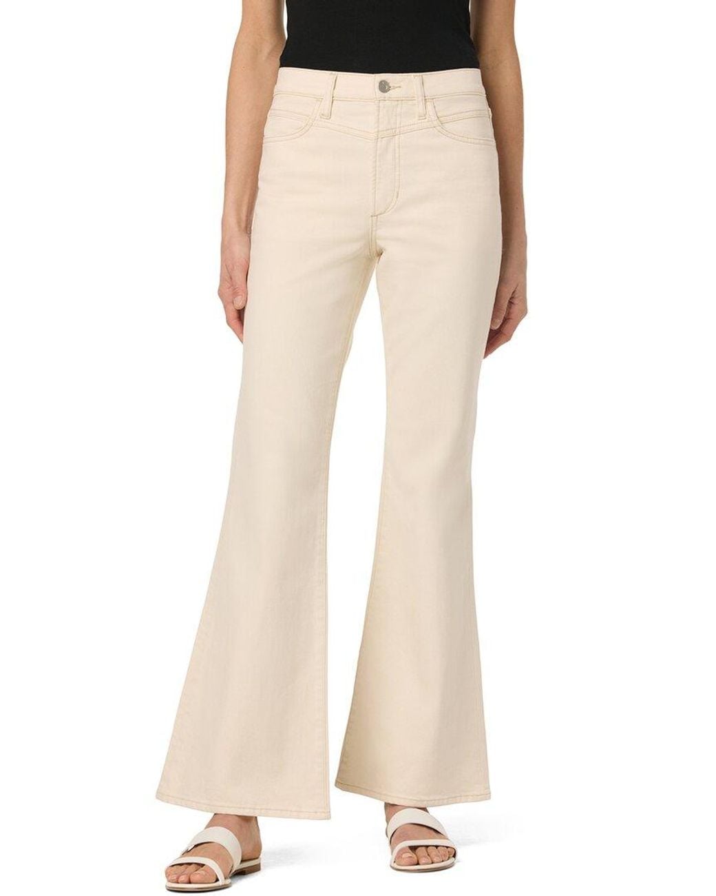 Joe's Jeans Natural The Avery High Rise Flare Jean