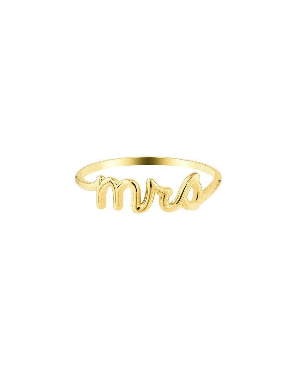 HAWLEY ST Metallic 14K Ring