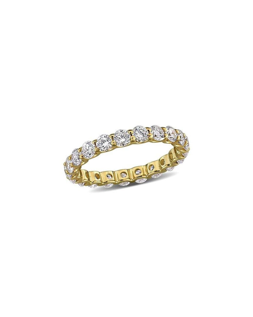 Lab Grown Diamonds White Created Forever 14K 2.10 Ct. Tw. Lab-Grown Diamond Eternity Ring