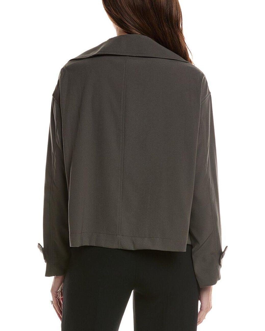 Max Studio Black Soft Twill Jacket