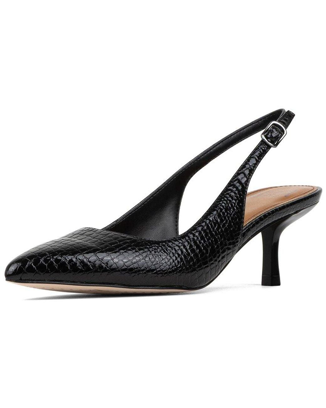 Donald J Pliner Black Casie Slingback