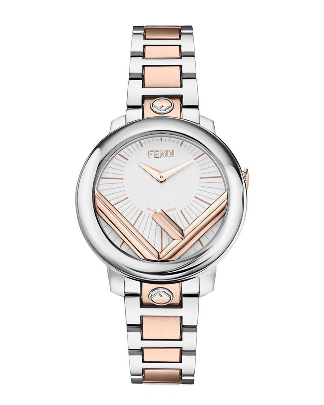 Fendi Metallic Run Away Watch