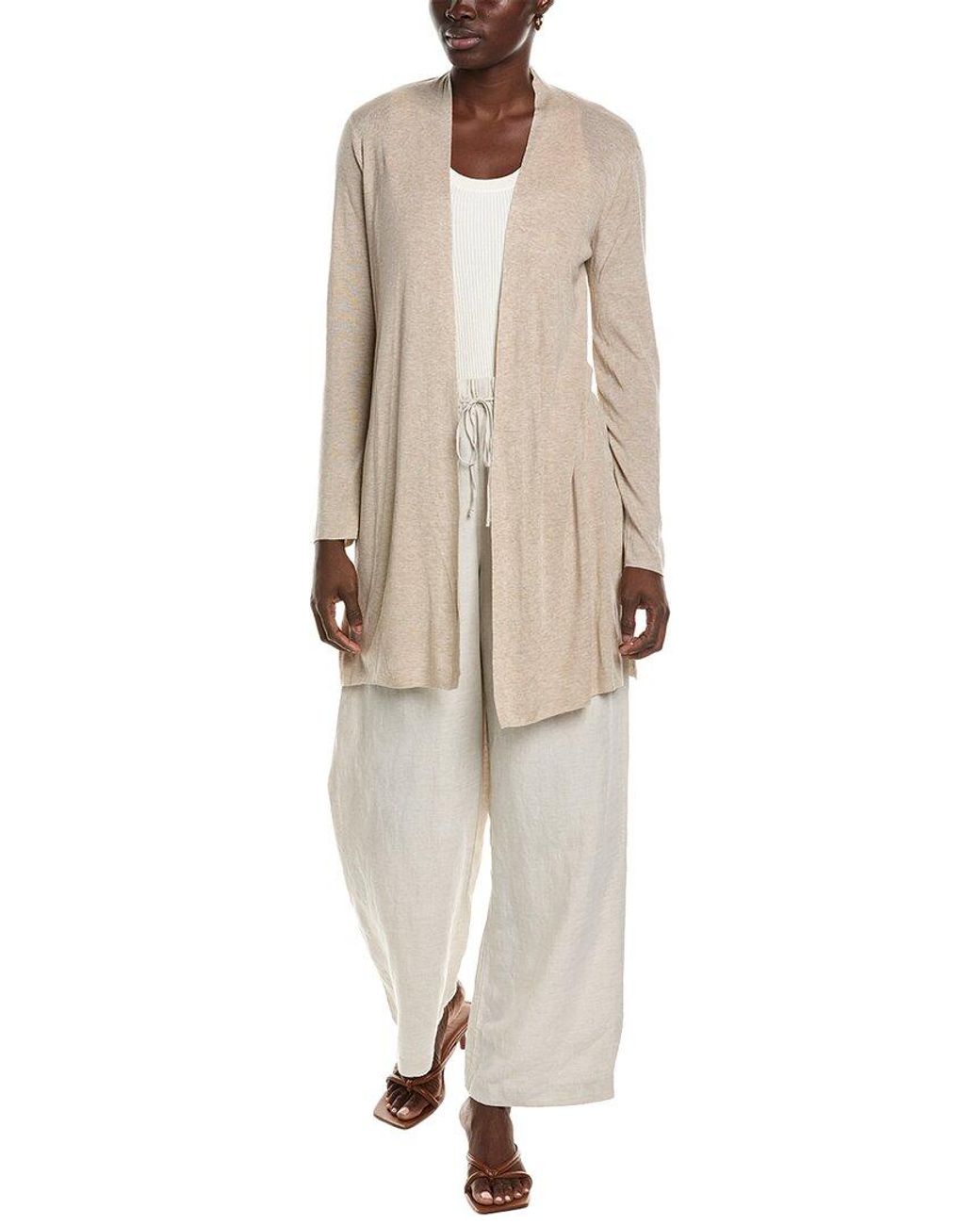 Eileen fisher duster cardigan hot sale