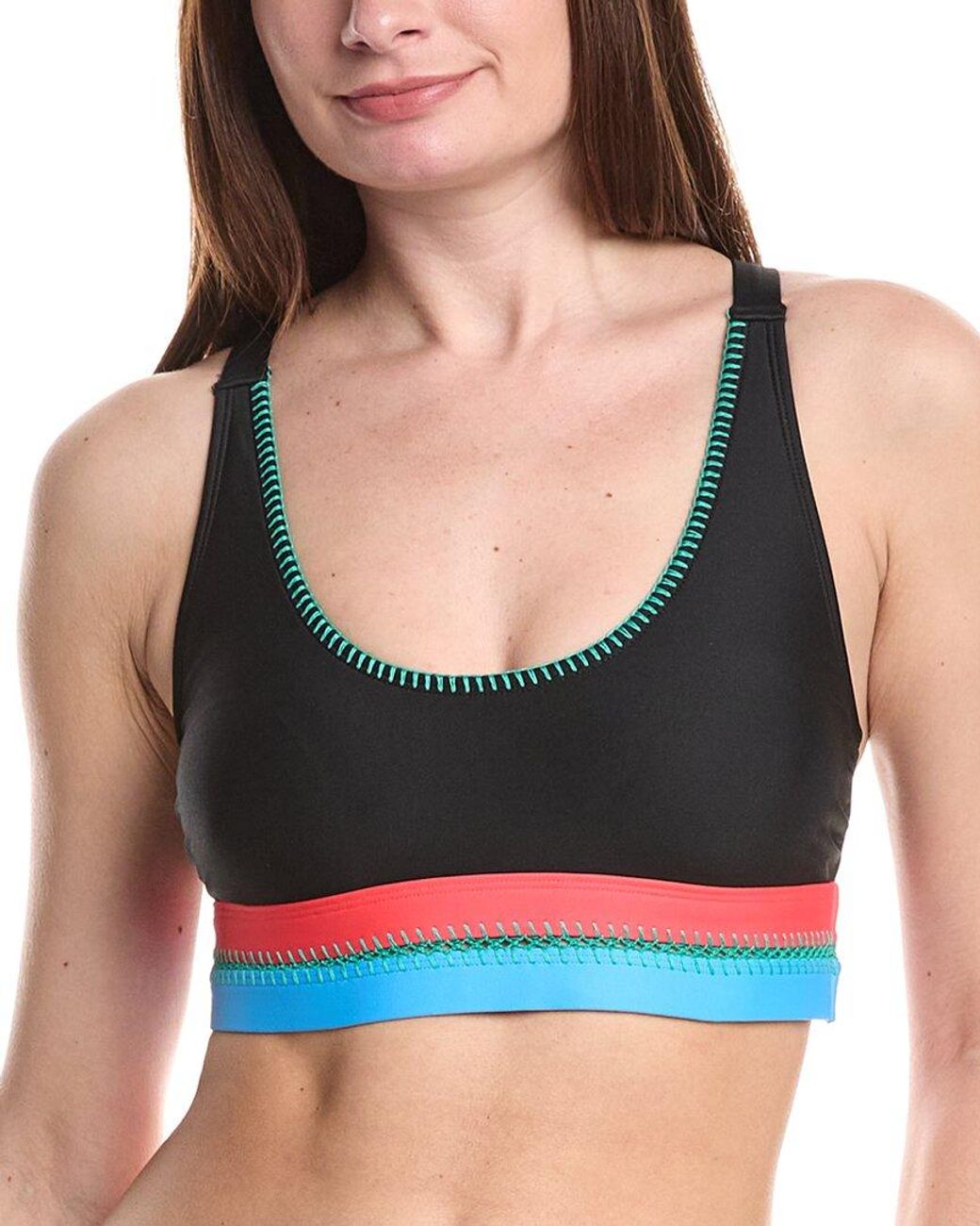 Next Black Slay Rem Scoop Bra With Crochet Trim