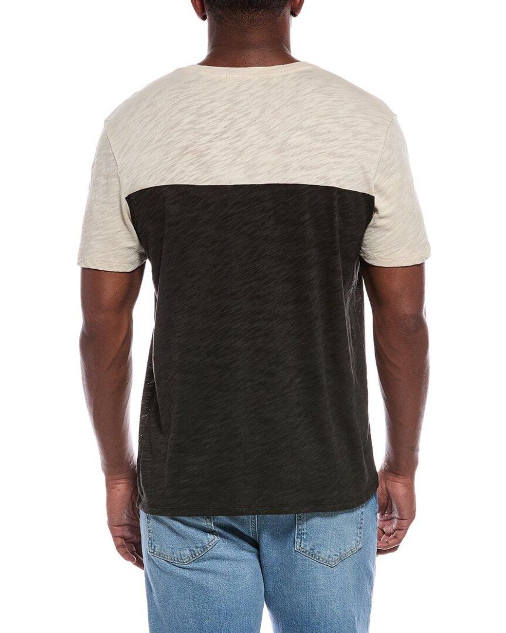ATM Black Slub Jersey Shirt for men