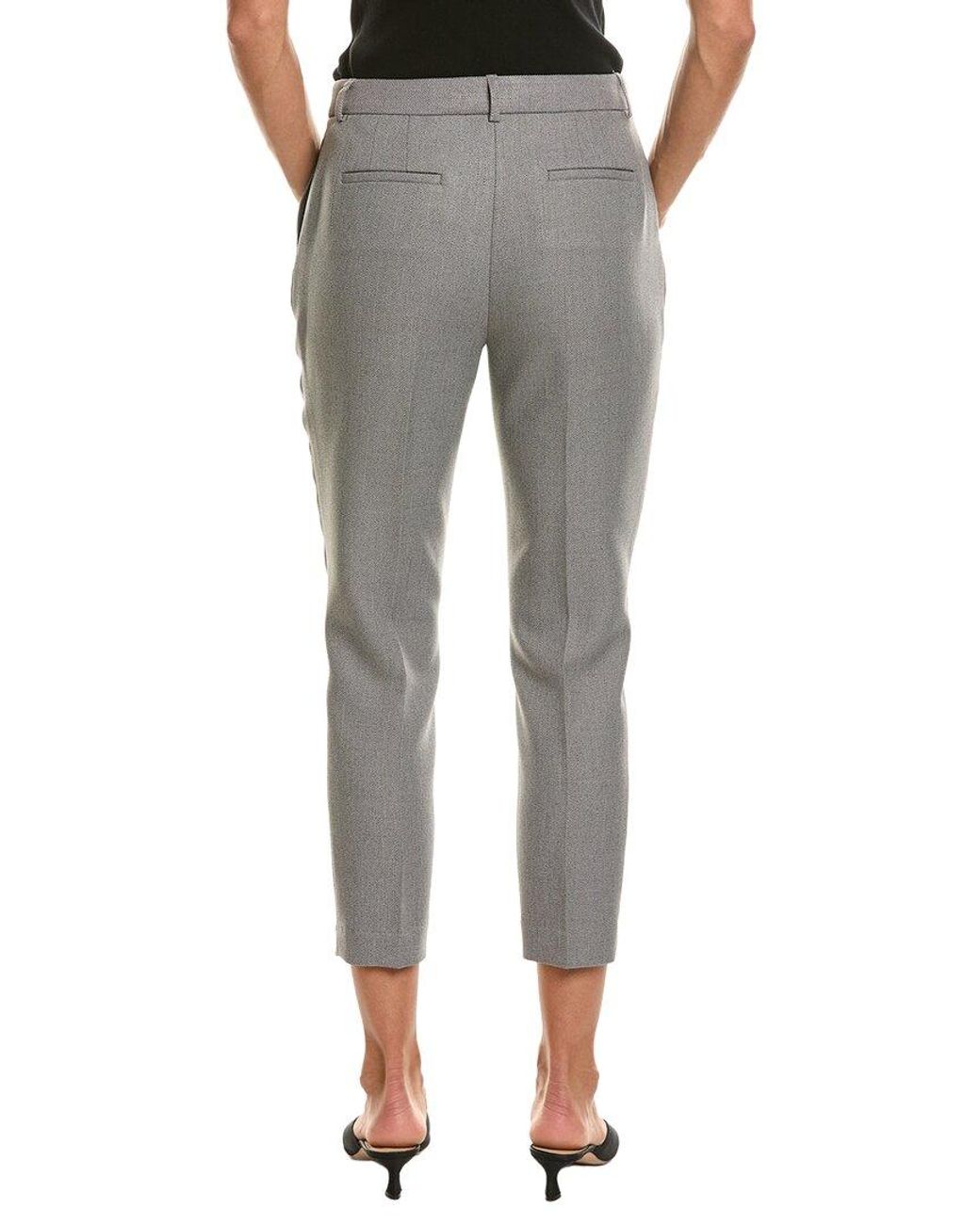 Tahari Gray Petite Pant