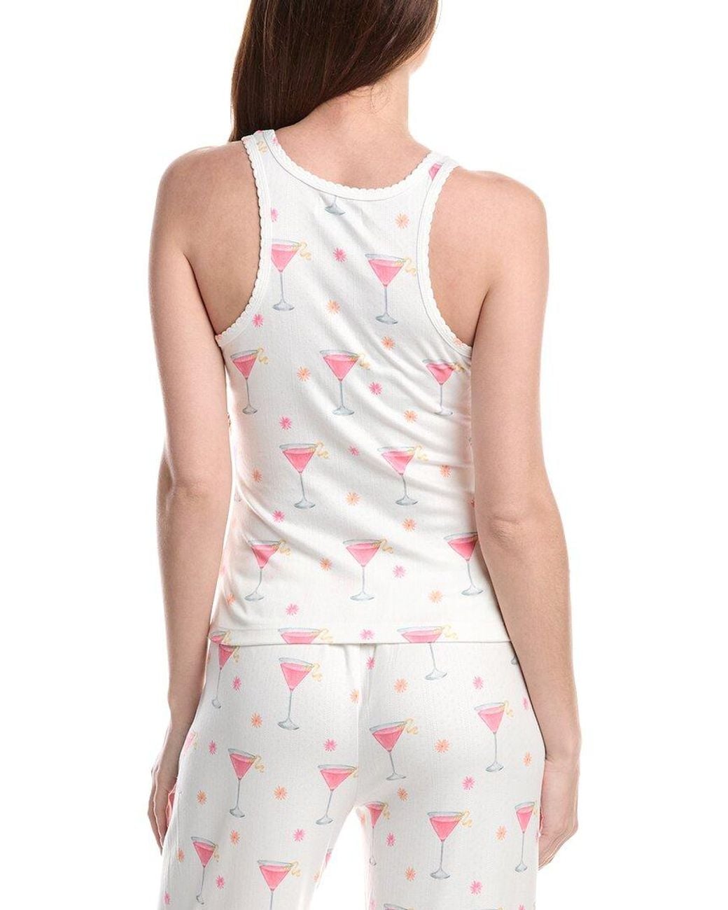 Pj Salvage White Tini Time Tank