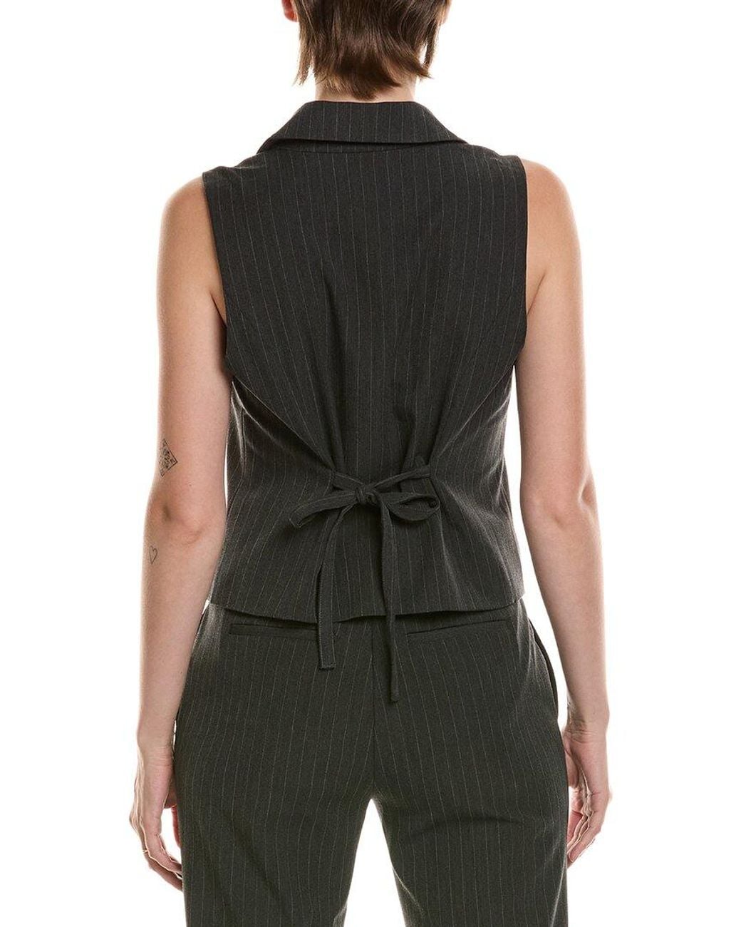 Nicole Miller Black Vest