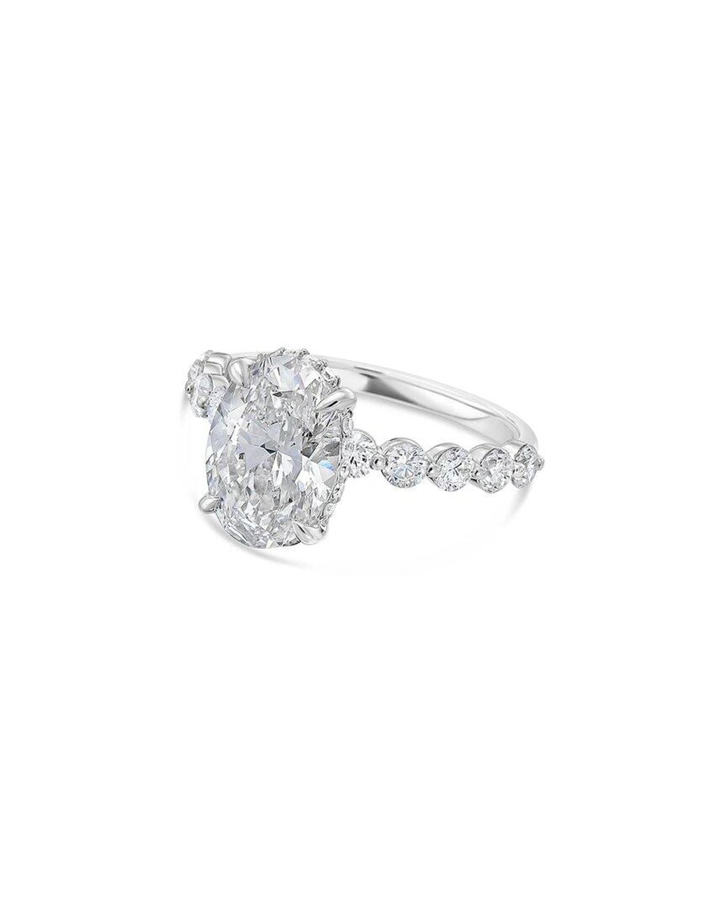 Diana M White Diana M. Fine Jewelry 14K 3.00 Ct. Tw. Lab-Grown Diamond Ring