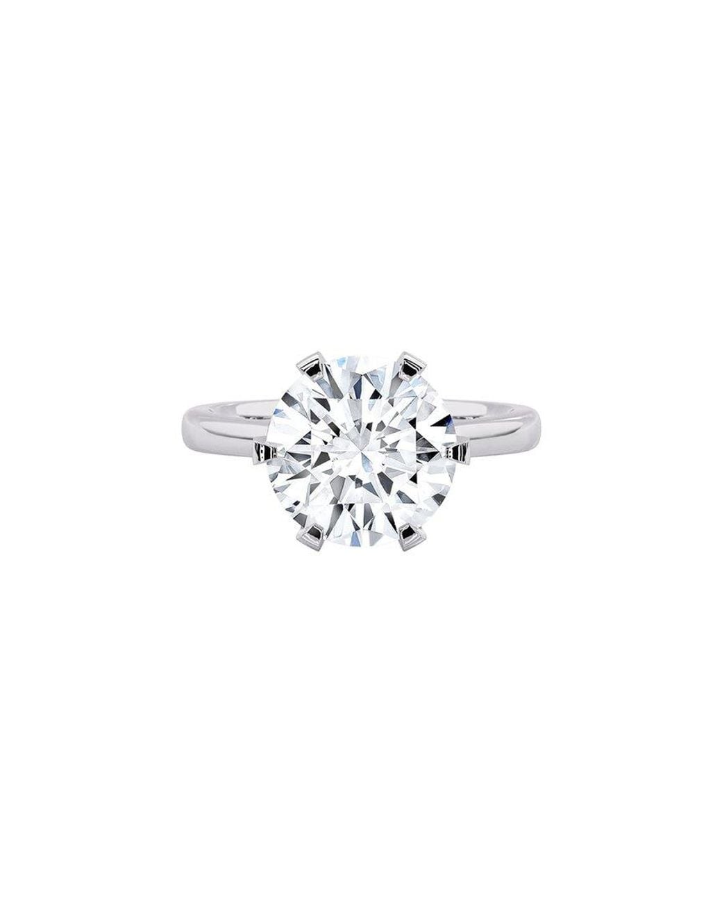 Lab Grown Diamonds White 14K.00 Ct. Tw. Lab-Grown Diamond Ring