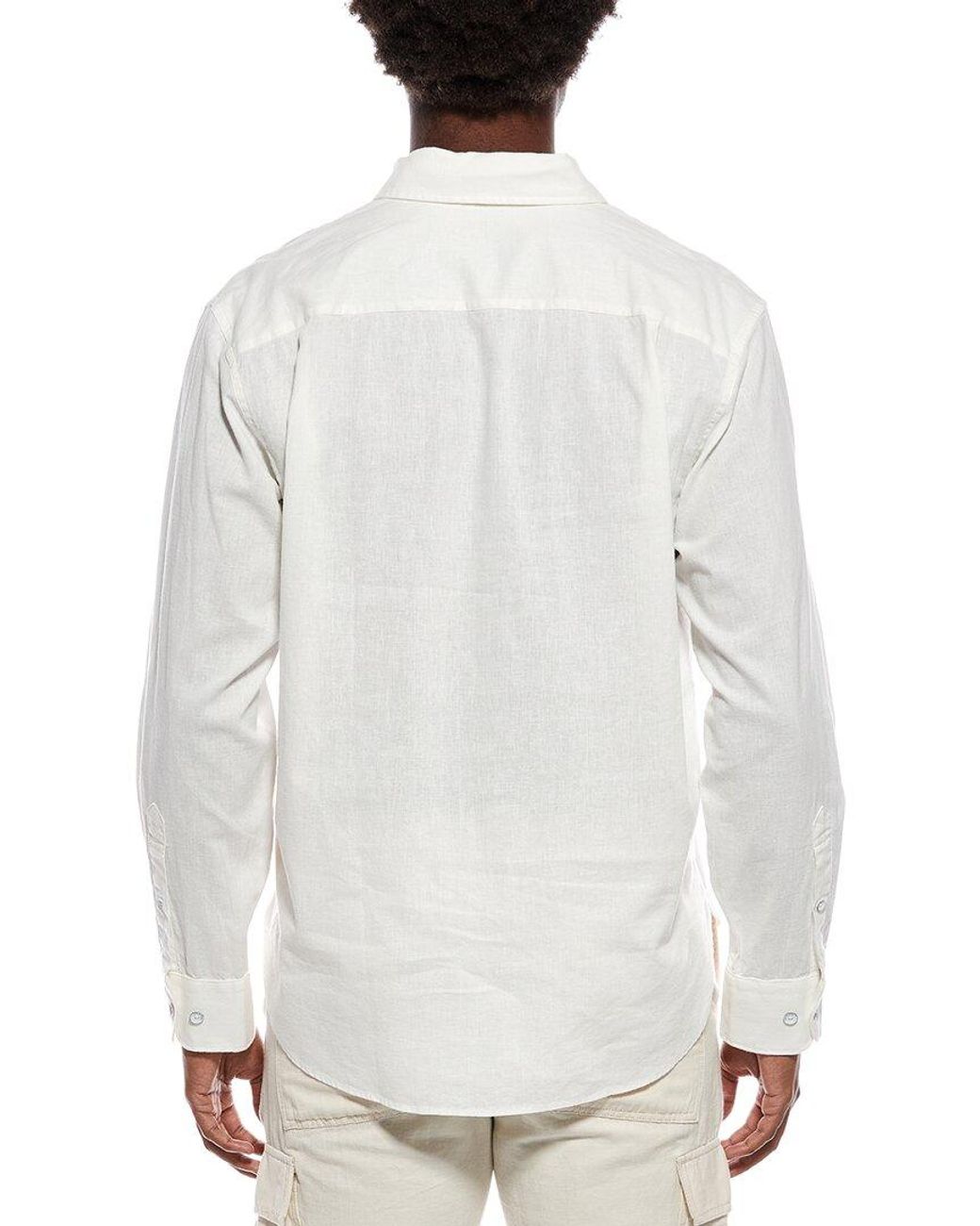 Rag & Bone White Griffin Shirt for men