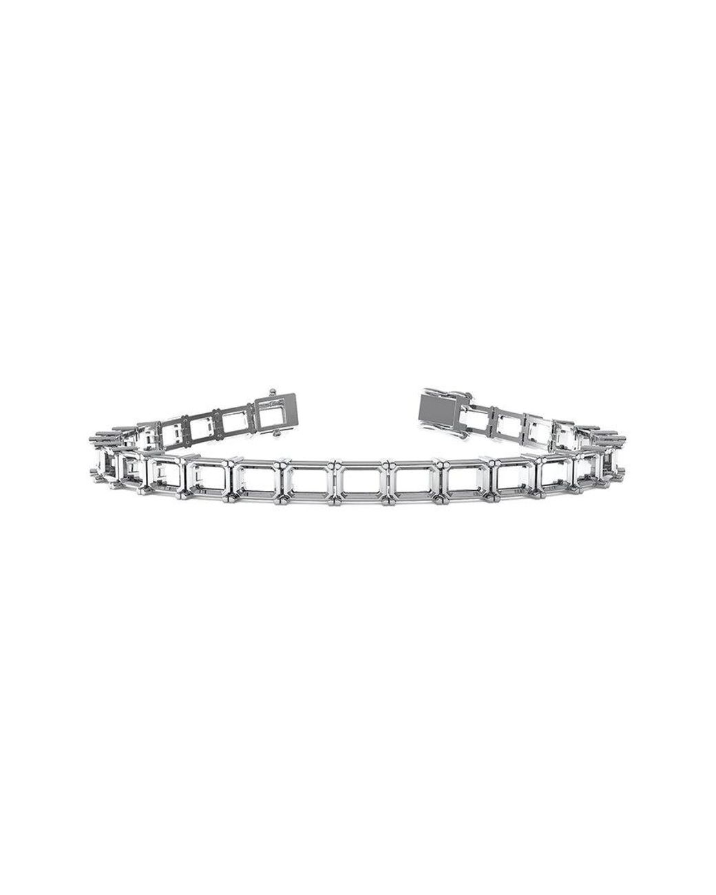 Lab Grown Diamonds White 14K 13.50 Ct. Tw. Lab-Grown Diamond Bracelet