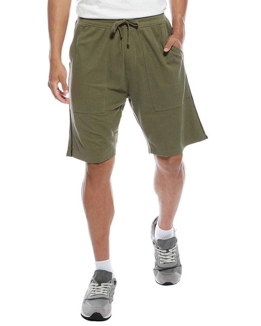 ATM Green Pique Short for men