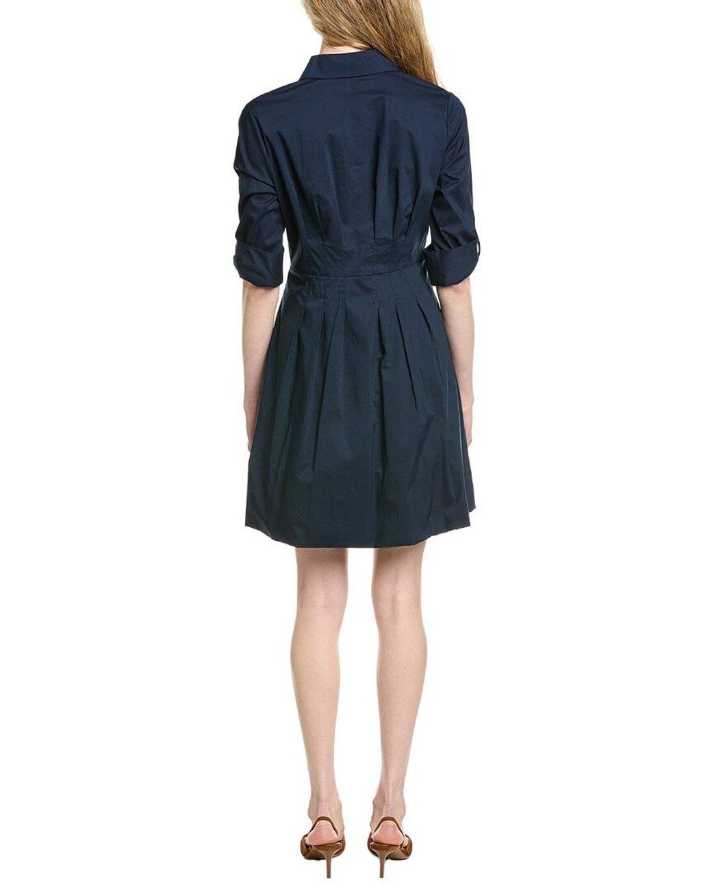 Nanette Lepore Blue Shirtdress
