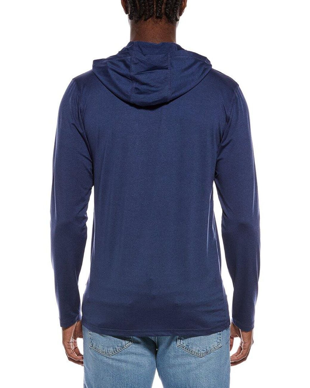Vintage 1946 Blue Heather Hoodie for men