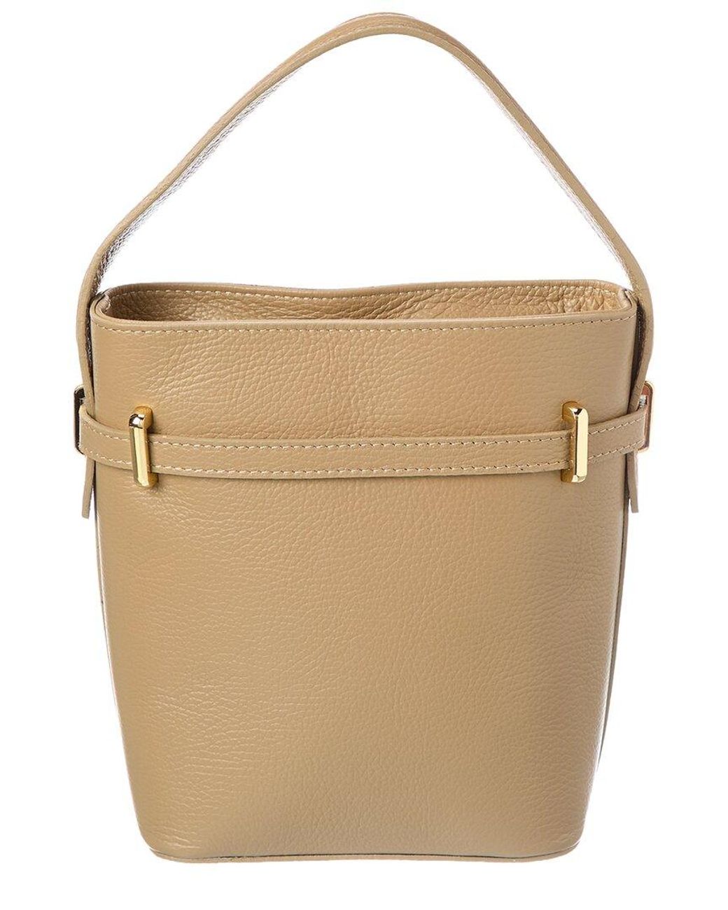 Isabella Rossetti Natural Chiara Leather Handbag
