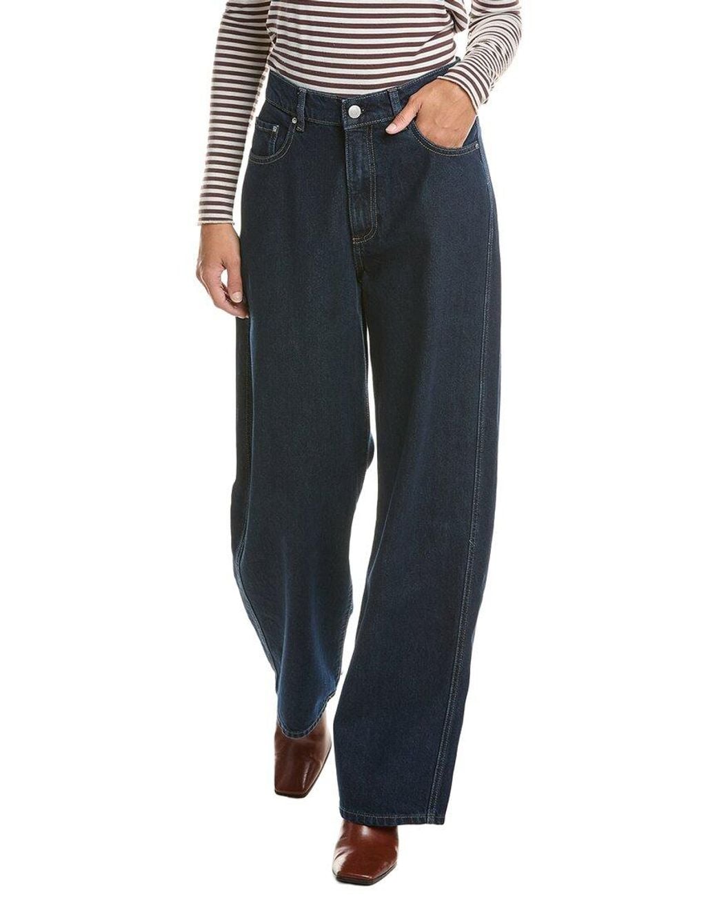 DL1961 Blue Taylor Lake House Relaxed Barrel Jean