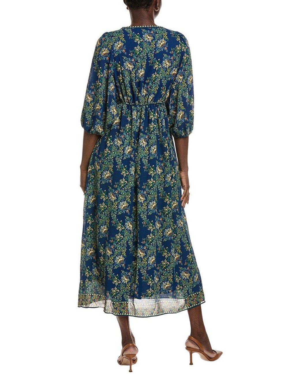 Max Studio Midi Dress in Green Lyst