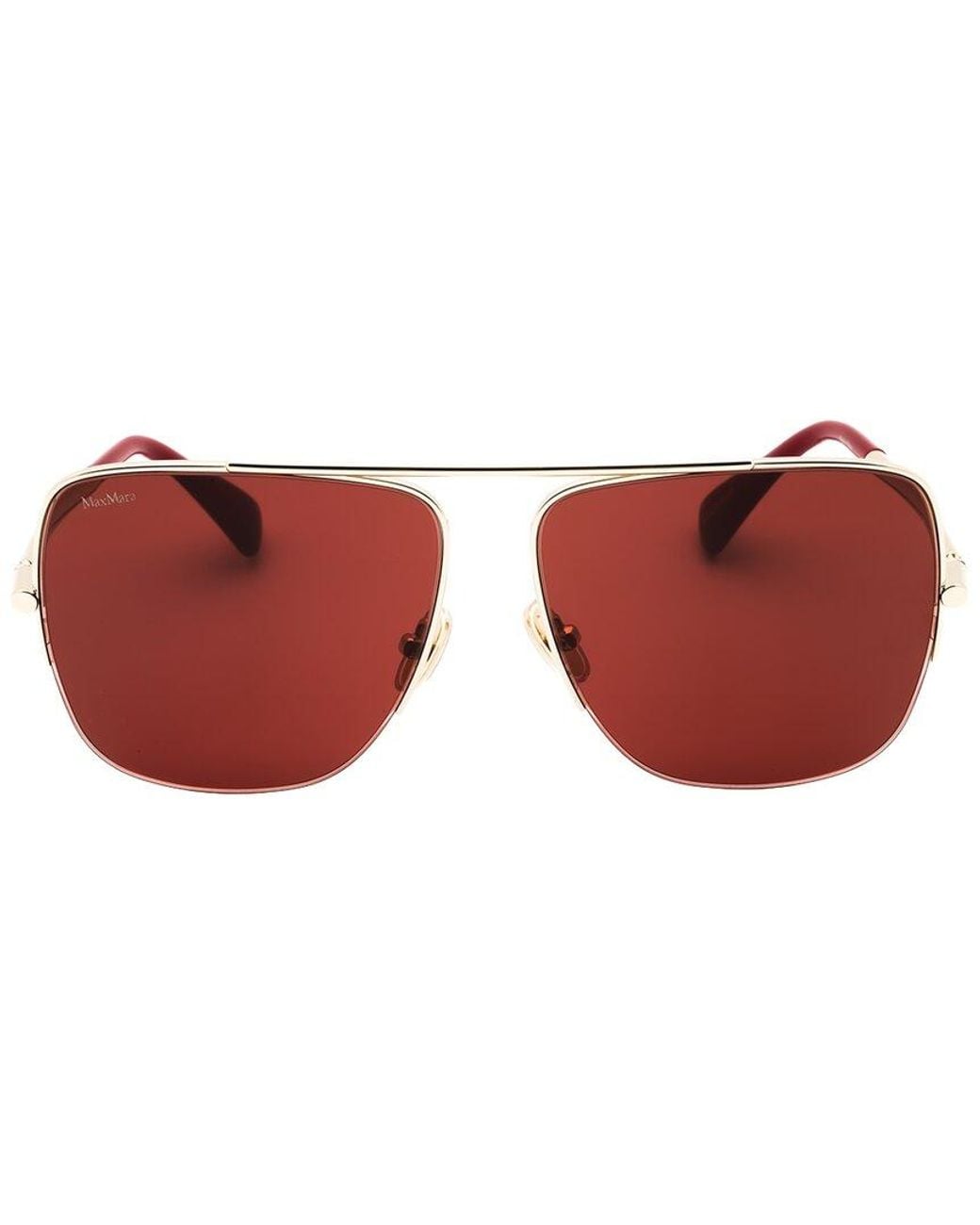 Max Mara Red Mm0121 59Mm Sunglasses