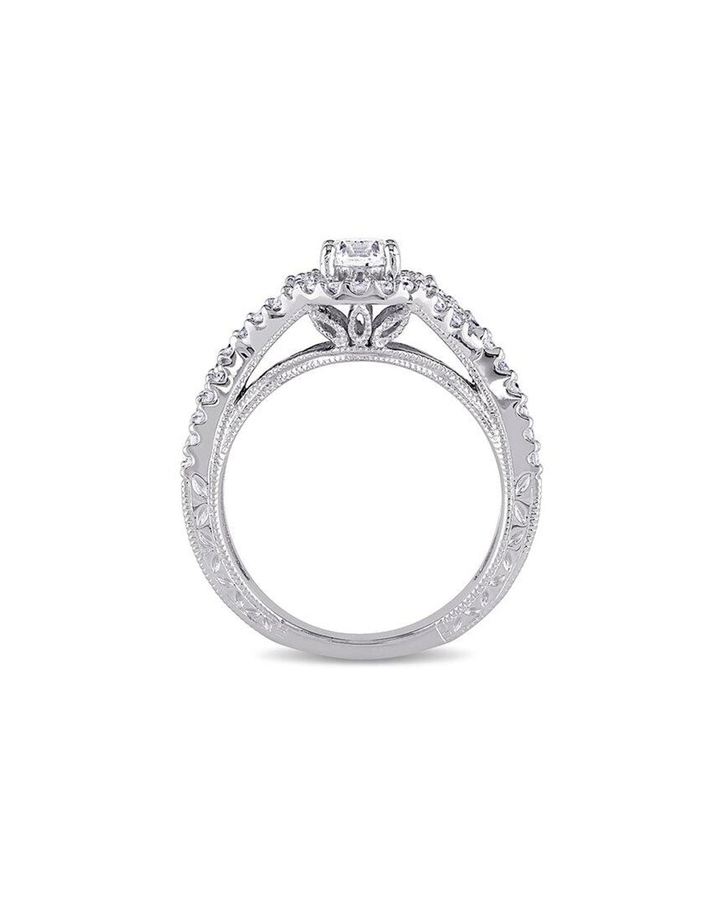 Diamond Select Cuts White 14K 0.82 Ct. Tw. Diamond Ring