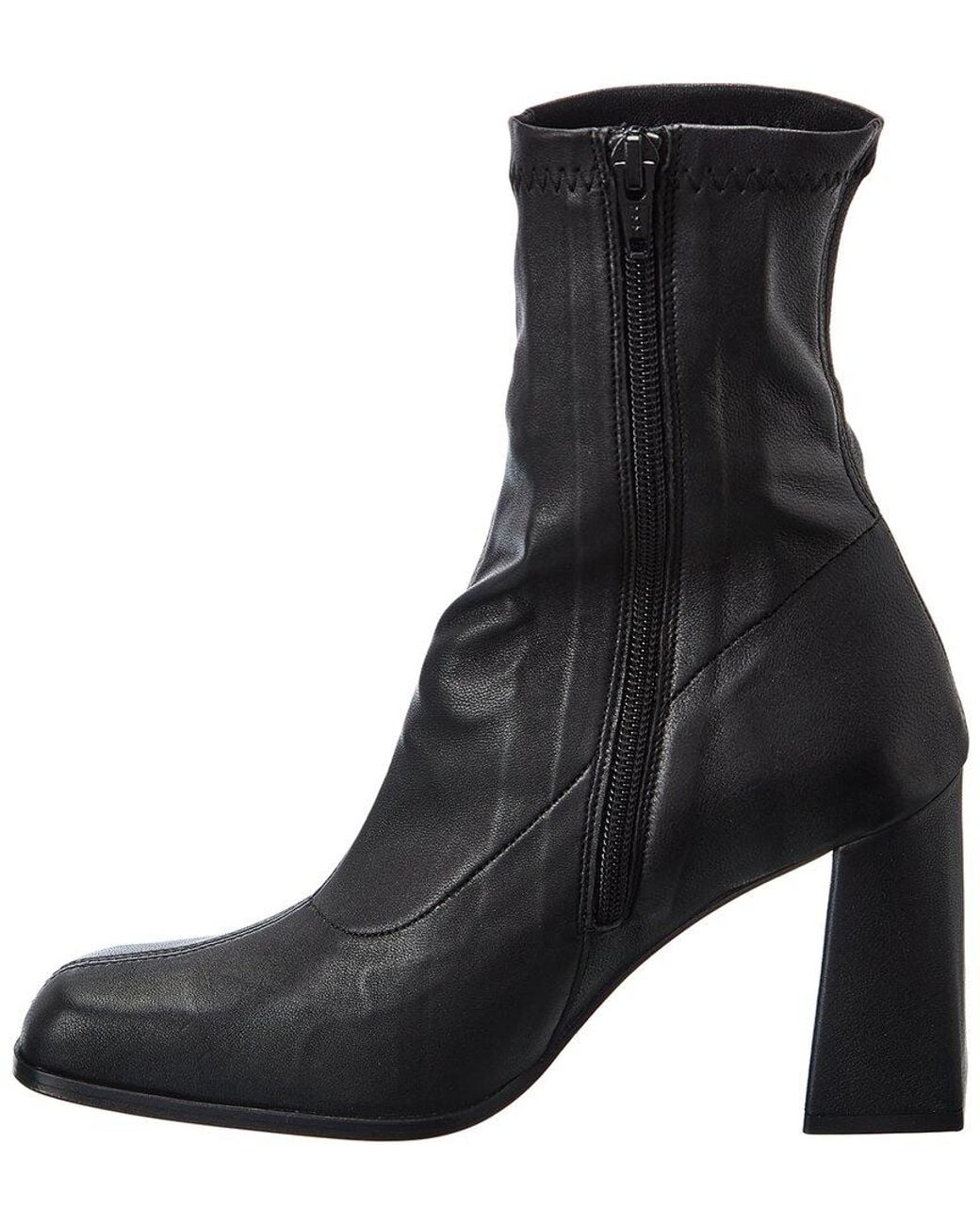 By Far Black Phillip Leather Boot