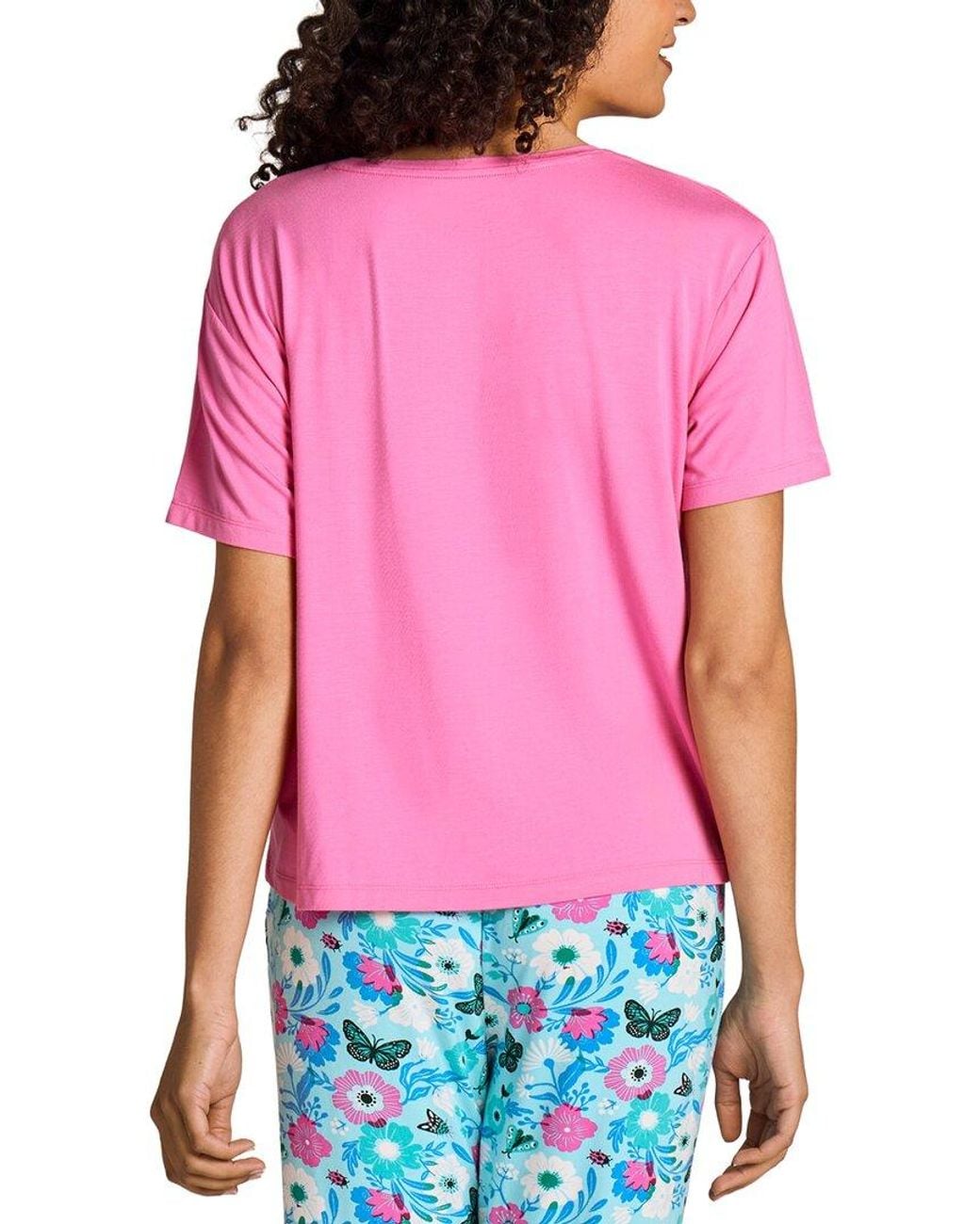 Life Is Good. Red Boxy Sleep T-Shirt