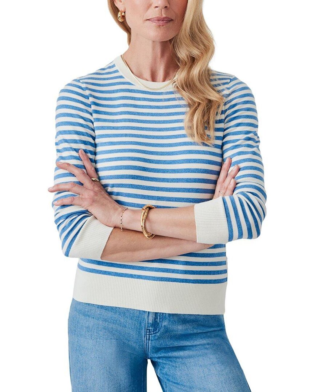 J.McLaughlin Blue Tierney Sweater
