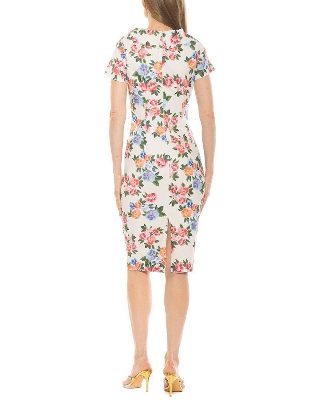 Alexia Admor White Wrene Sheath Dress
