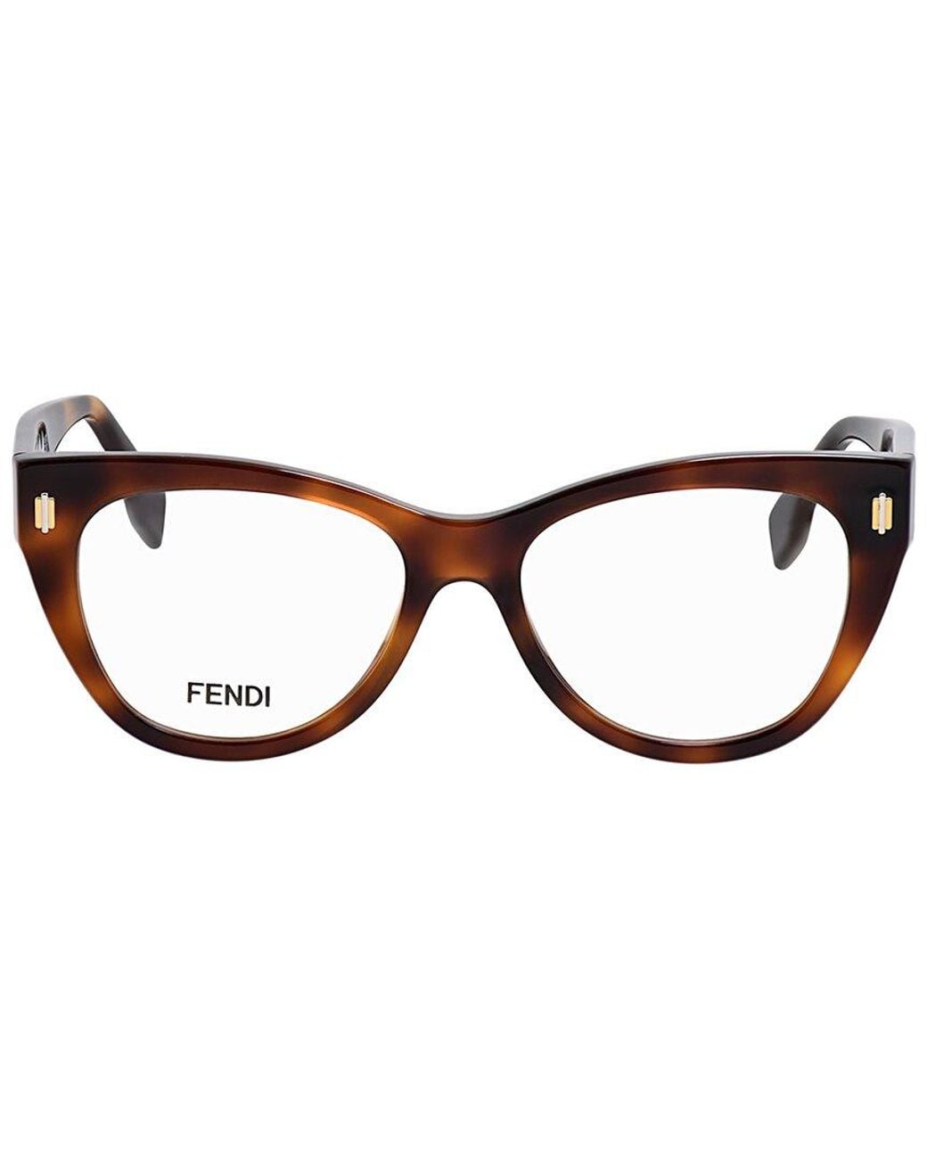 Fendi Black Roma 53Mm Optical Frames