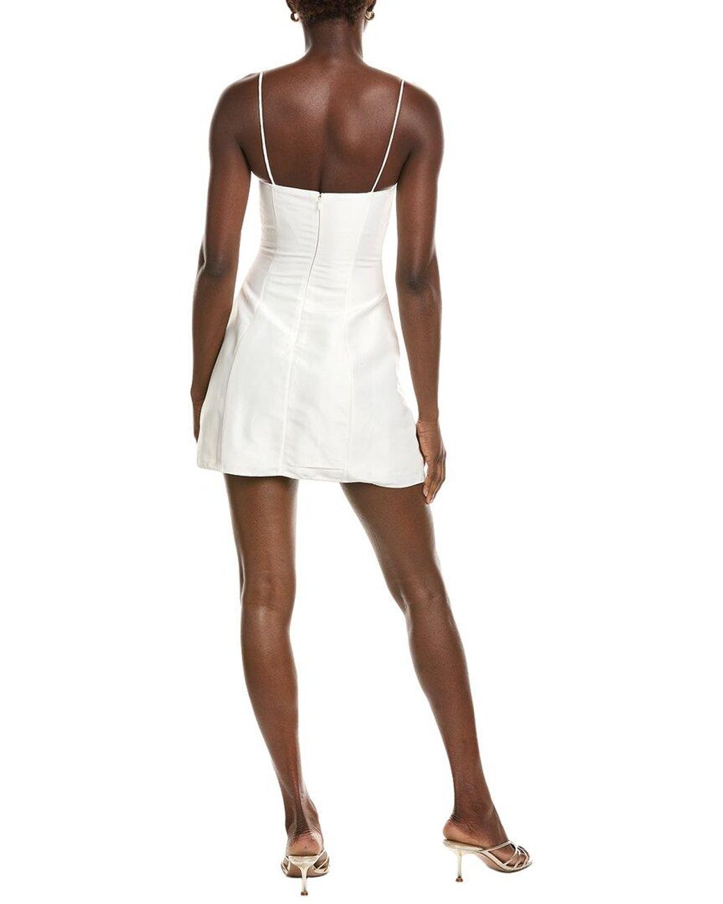 Azeeza White Kiara Mini Dress