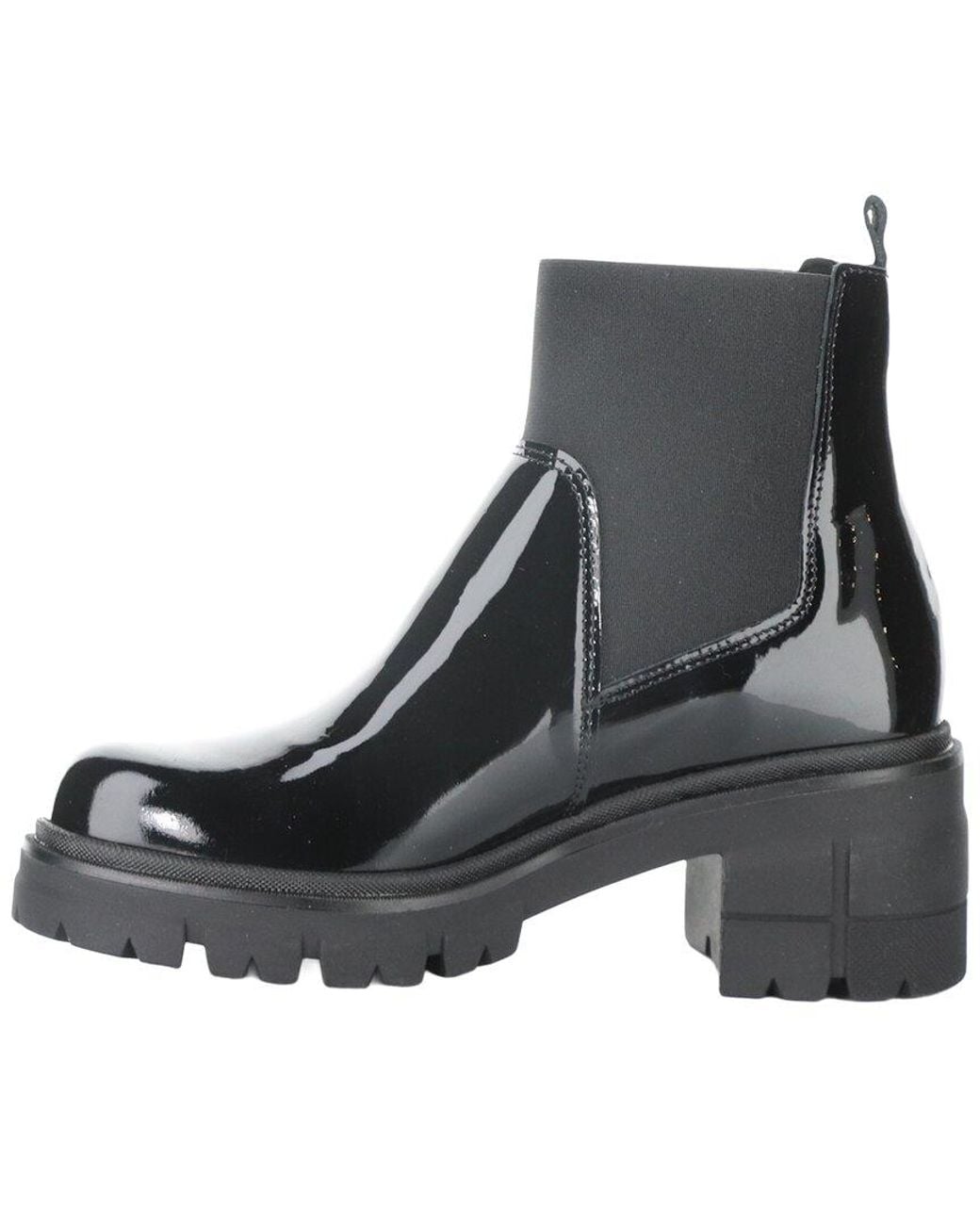 Bos. & Co. Black Bianc Patent Leather Boot