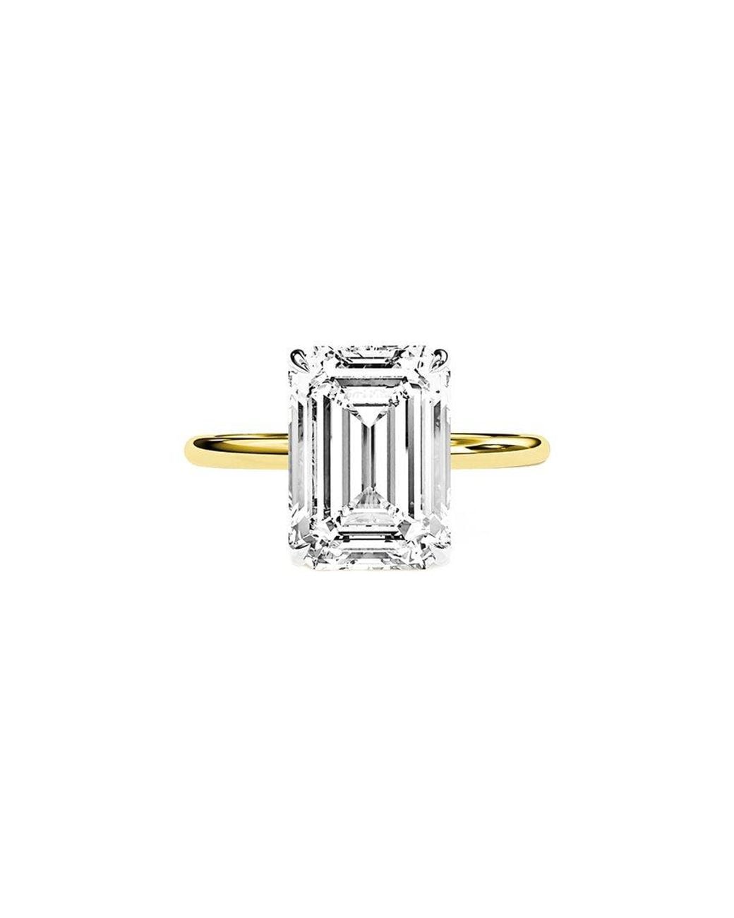 Amairah White 14K 4.00 Ct. Tw. Lab-Grown Diamond Engagement Ring