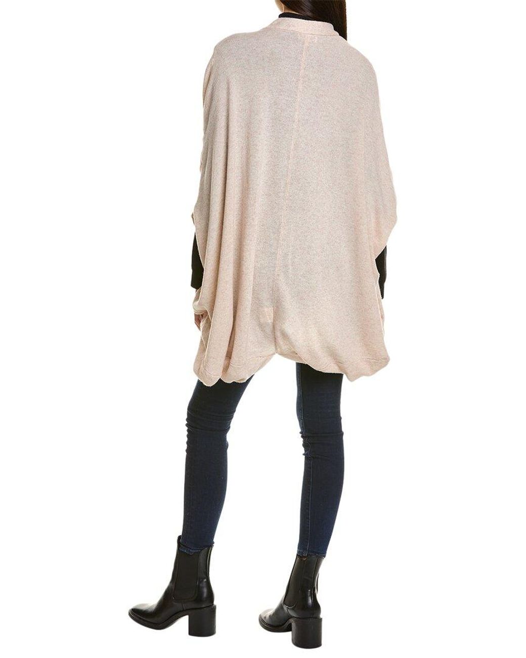 La Fiorentina Black Wool & Cashmere-blend Cocoon