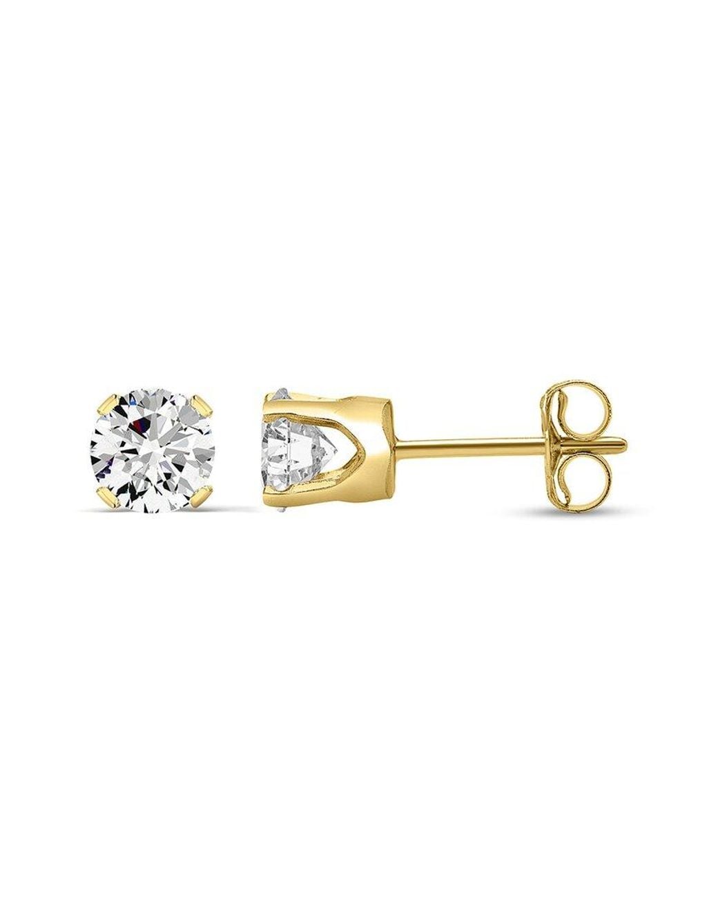 Jaclyn Smith Metallic 1.00 Ct. Tw. Lab-Grown Moissanite Earrings
