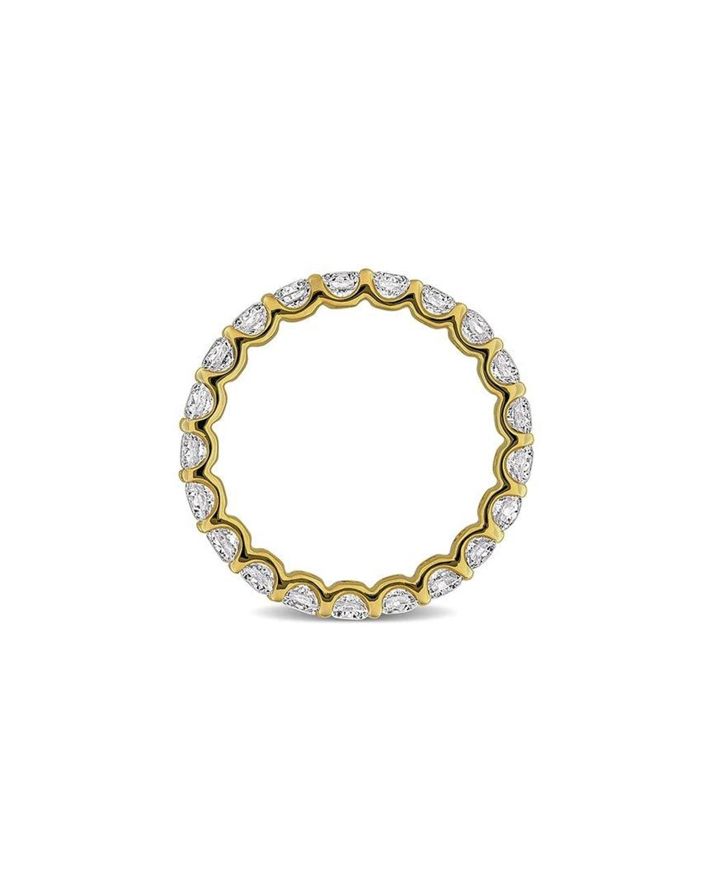 Lab Grown Diamonds White Created Forever 14K 2.10 Ct. Tw. Lab-Grown Diamond Eternity Ring
