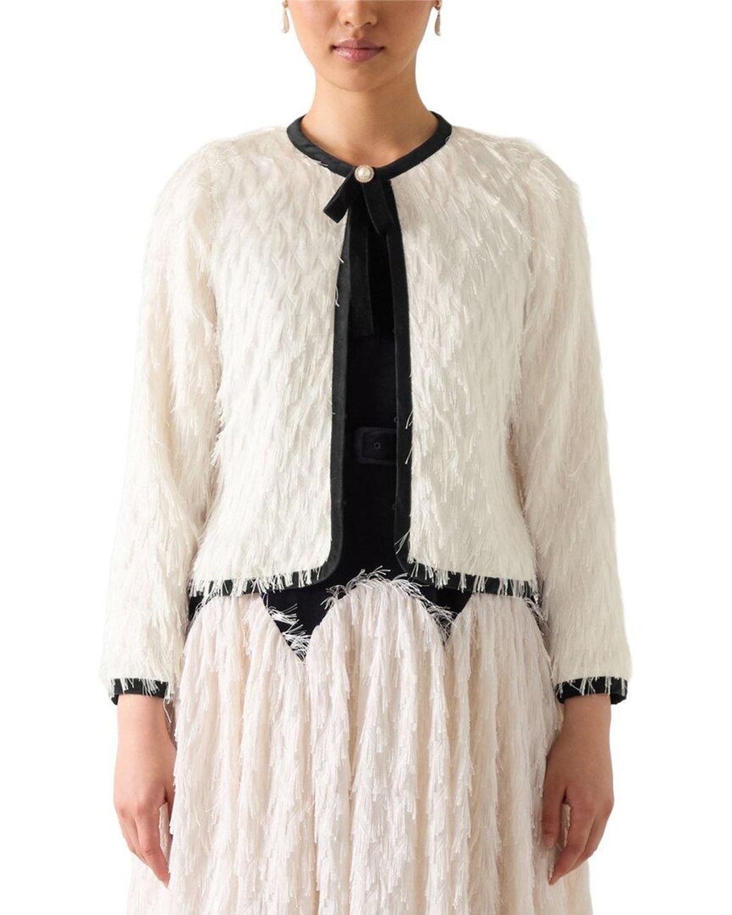 L.K.Bennett Natural Allegra Jacket