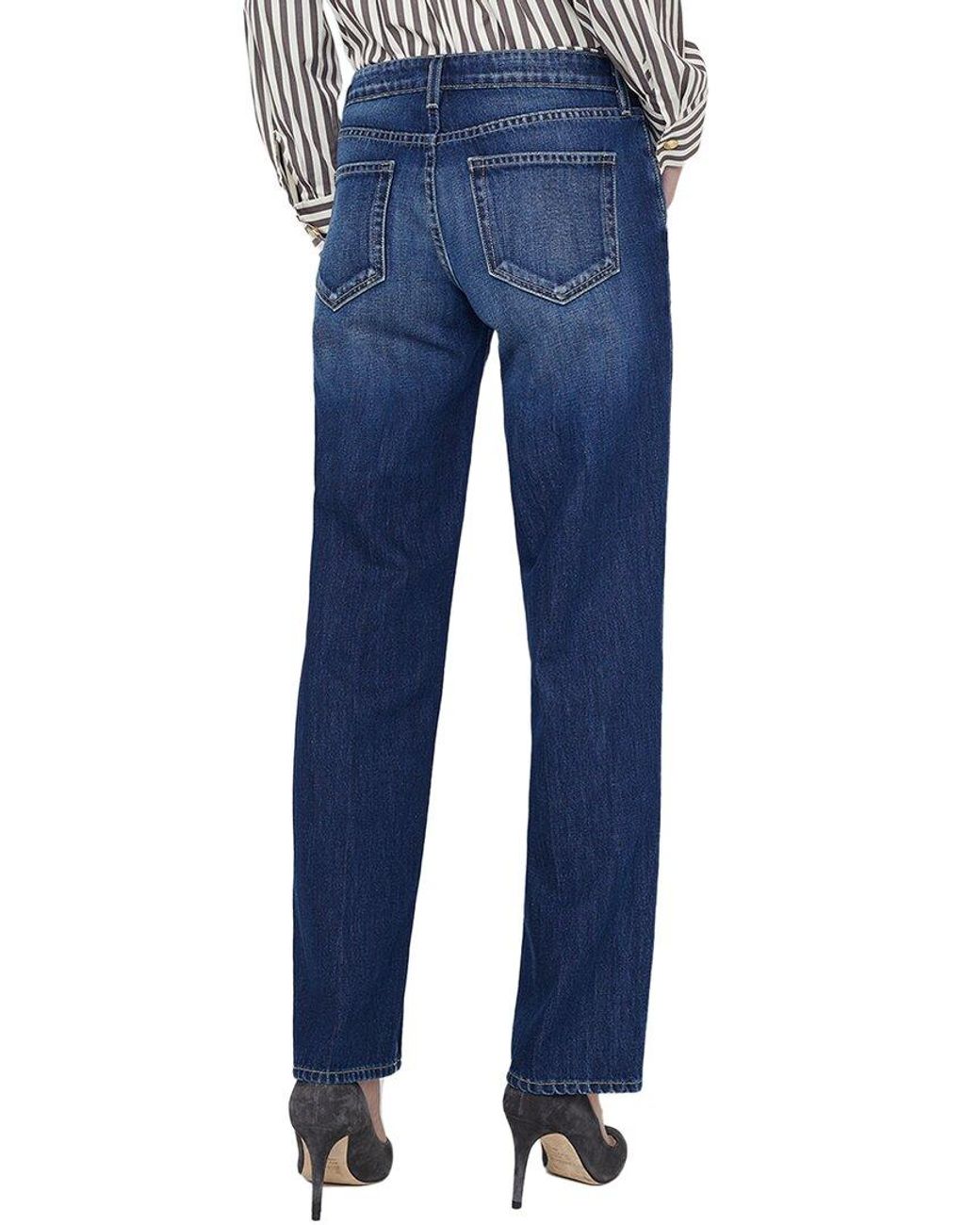 L'Agence Blue Tatum Low-Rise Trenton Stovepipe Jean