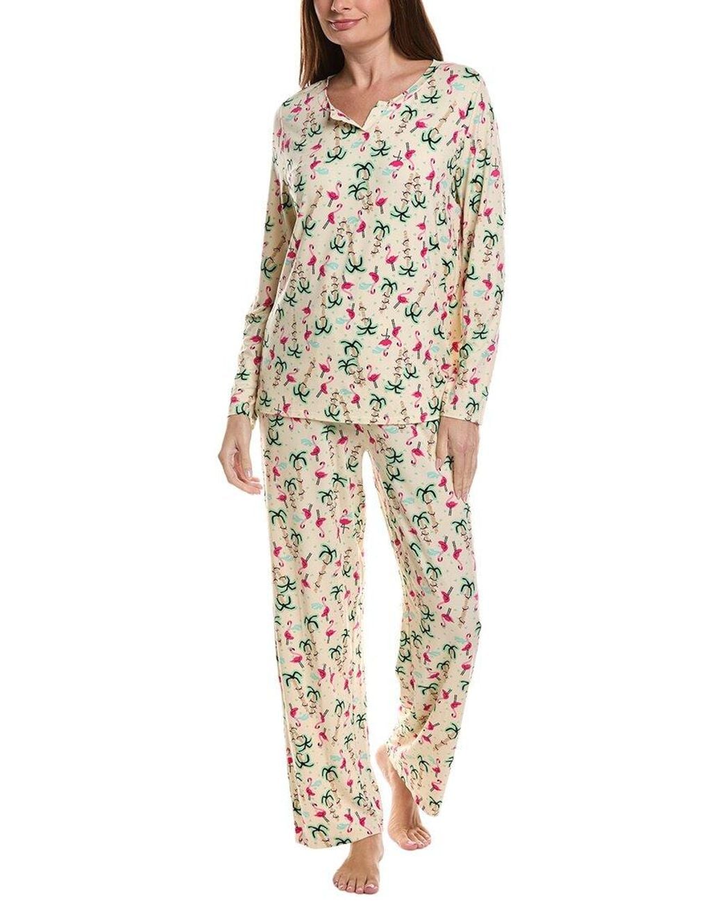 Hue Natural 2Pc Timeless Jersey Pajama Set