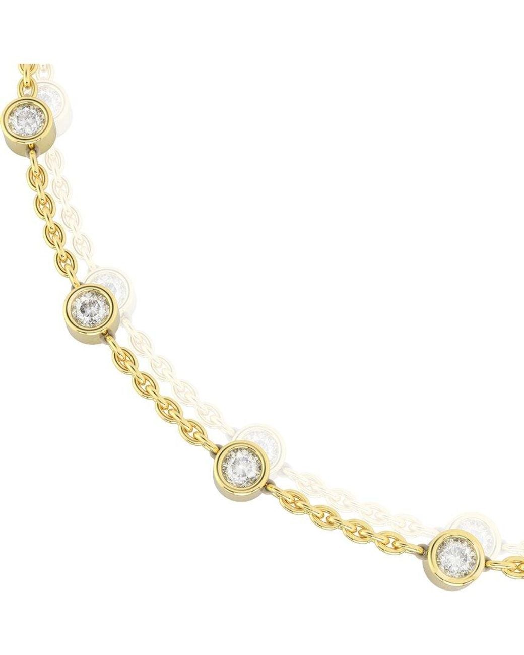 Amairah Metallic 14K 4.00 Ct. Tw. Lab-Grown Diamond Necklace