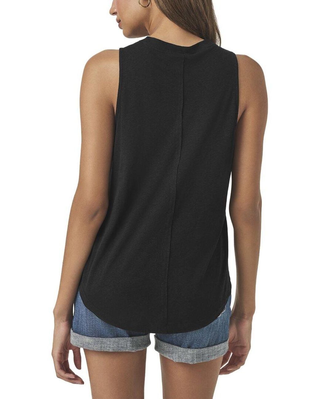 Splendid Black Cady Tank Top