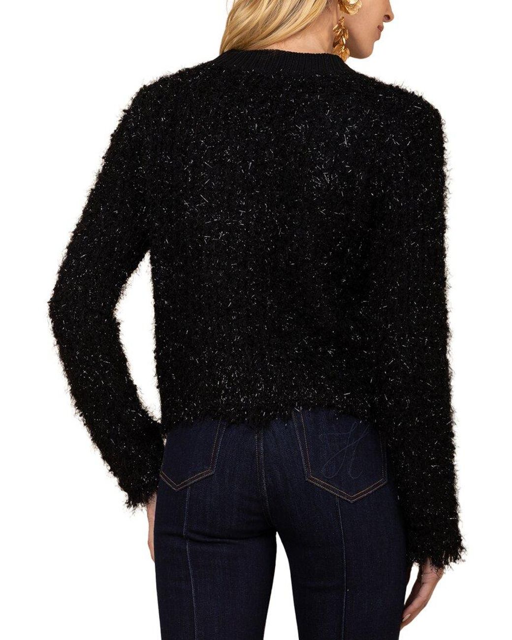 Hale Bob Black Madalyn Cardigan