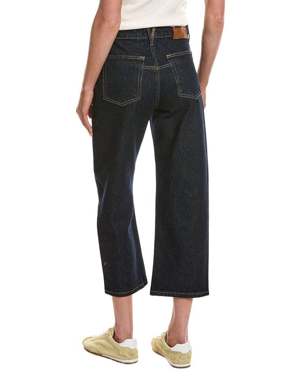 Free People Black Deep Trance Dropped Boyfriend Jean