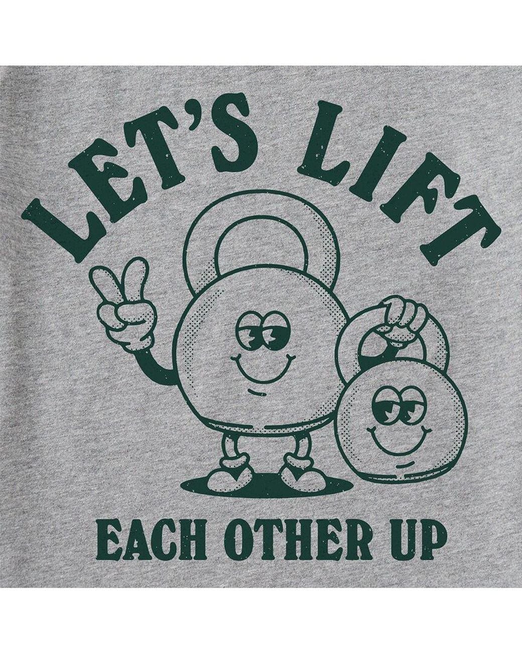 Life Is Good. Gray Long Sleeve Crusher T-Shirt