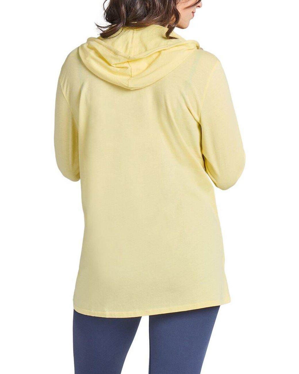 Life Is Good. Yellow Crusher Lite Hooded T-Shirt