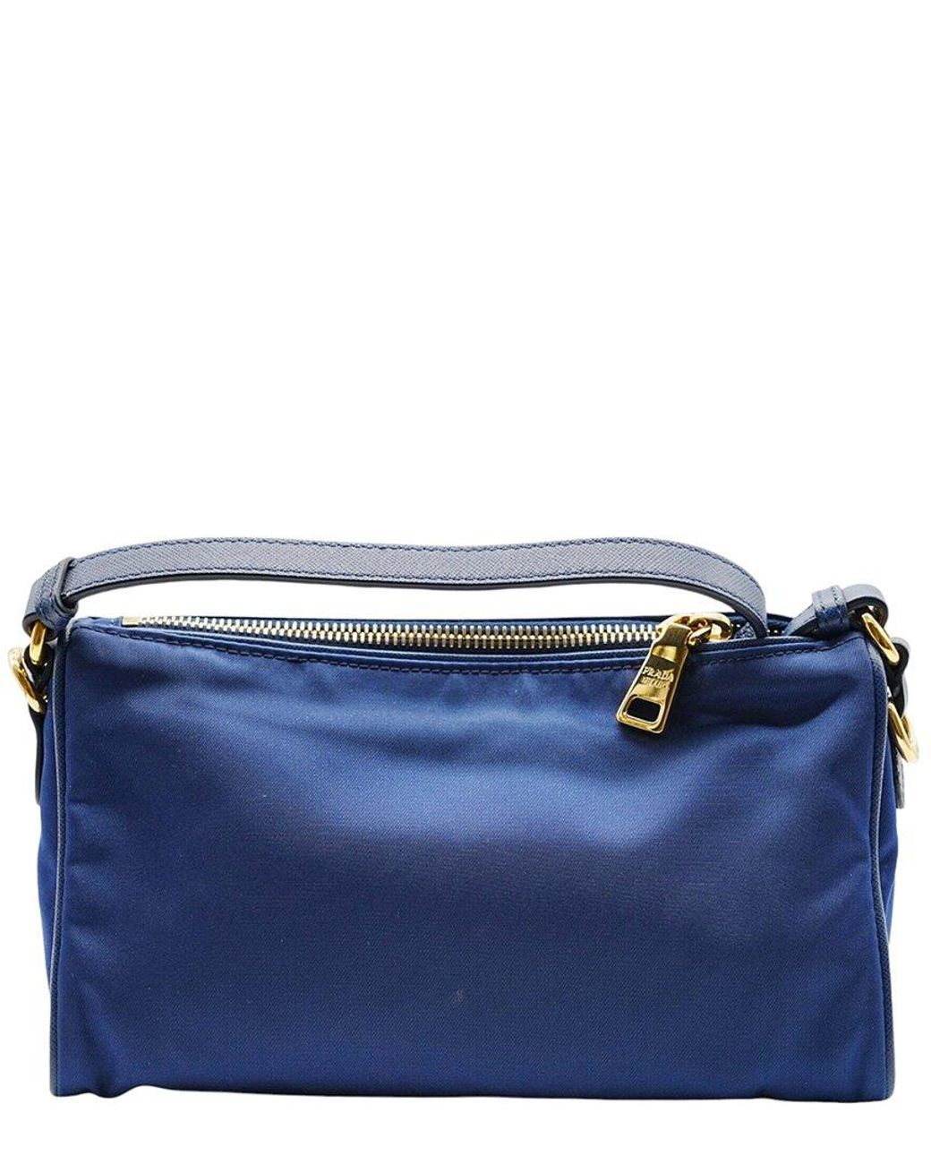 Prada Blue Shoulder Bag (Authentic Pre-Loved)