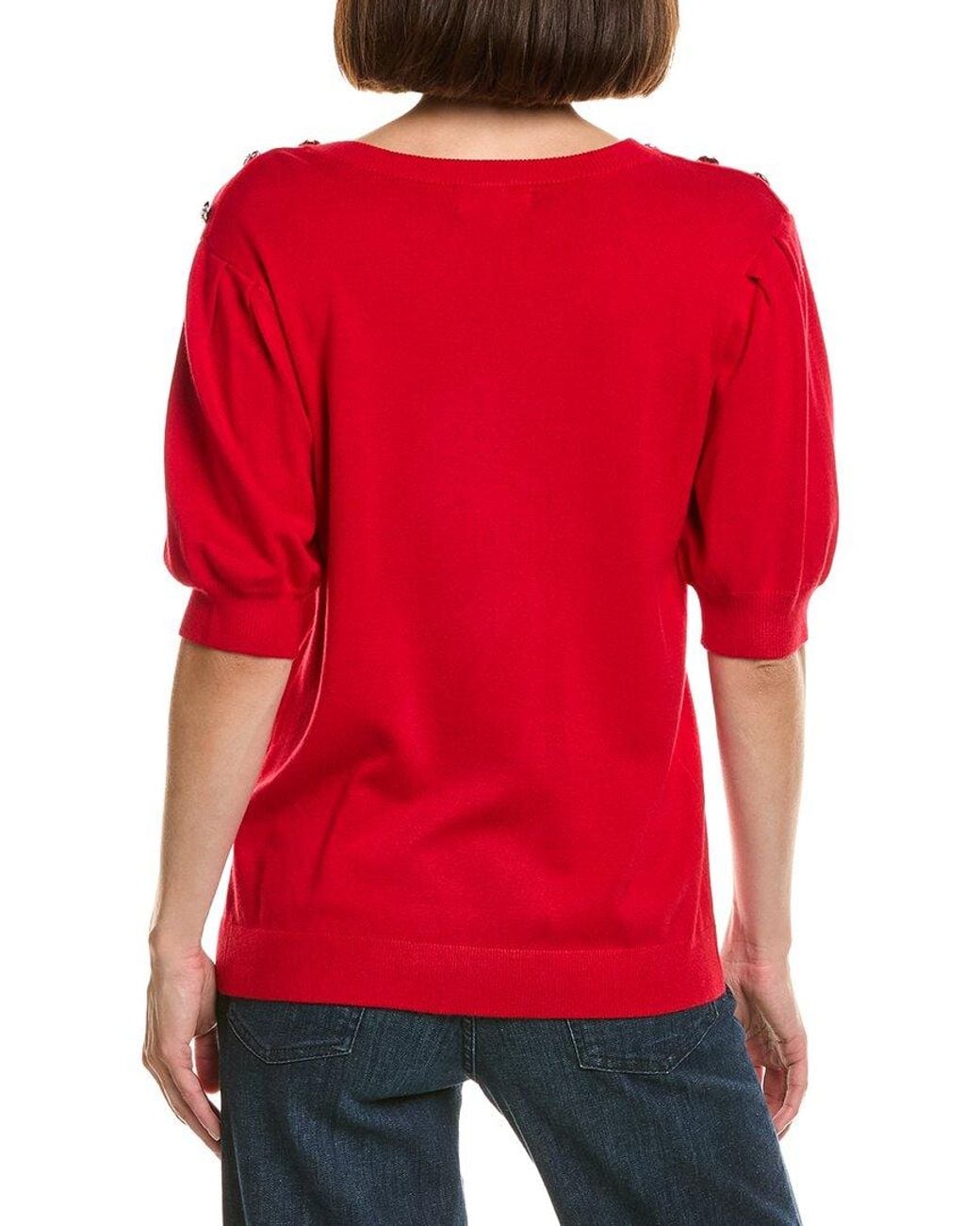 Karl Lagerfeld Red Sweater